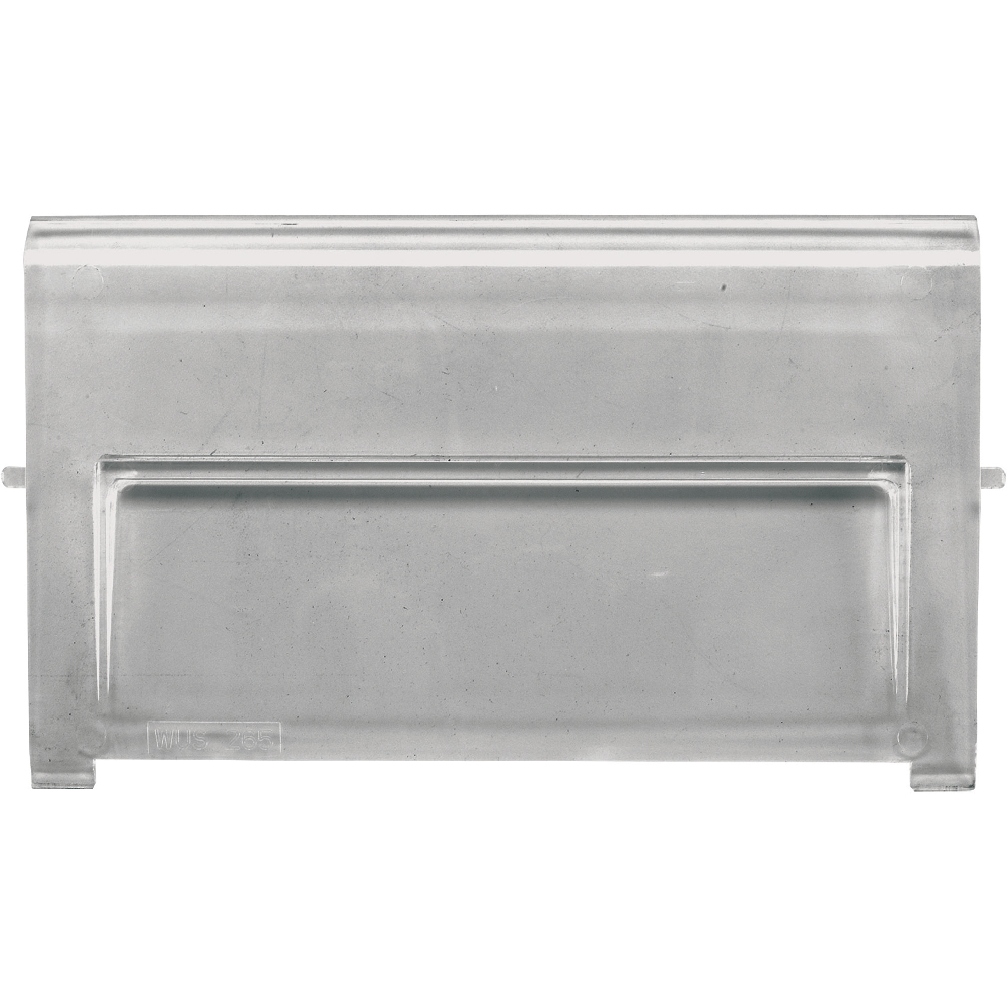 Quantum Storage Heavy Duty Stacking Bin Clear Windows, Model# WUS265